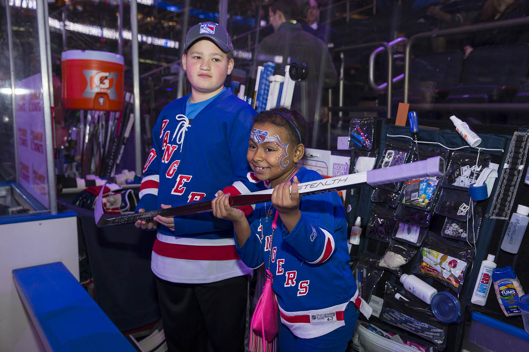 October 22, 2015: The New York Rangers defeat the Arizona Coyotes, 4-1, at Madison Square Garden in New York City.