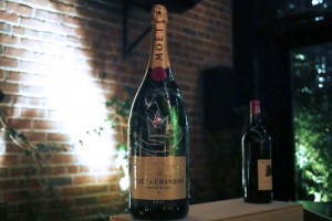 An auction prize donated by Moet Chandon (Manley Photography)