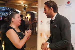 Henrik Lundqvist and guest (Manley Photography)