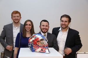 Friends and supporters joined Henrik Lundqvist in support of The Henrik Lundqvist Foundation and The Mask on MSG.