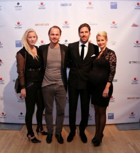 Friends and supporters joined Henrik Lundqvist in support of The Henrik Lundqvist Foundation and The Mask on MSG.