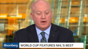 Bill Daly, deputy commissioner of the NHL, discusses the world cup of hockey and the future of the sport in the Olympics.
