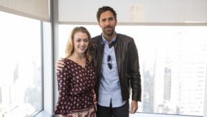 September 17, 2017: The graduating class of the 2016/2017 Henrik Lundqvist Foundation young ambassadors meet Henrik Lundqvist and talk about the various service projects they completed during the year.