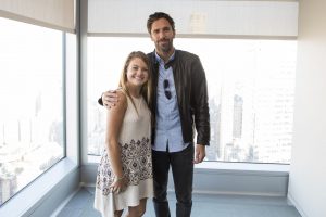 September 17, 2017: The graduating class of the 2016/2017 Henrik Lundqvist Foundation young ambassadors meet Henrik Lundqvist and talk about the various service projects they completed during the year.