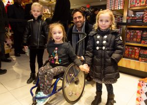 December 5th 2018: A heartwarming evening at FAO Schwarz when the Lundqvist family, Henrik Lundqvist Foundation and The Garden of Dreams Foundation surprised our friend Emma with a holiday shopping spree. [Picture credit: Rana Feure/MSG Photos]