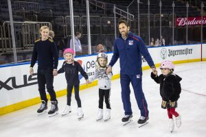 January 20, 2020: The Henrik Lundqvist Foundation hosts a skating event at Madison Square Garden for guests with a special appearance by Henrik Lundqvist.