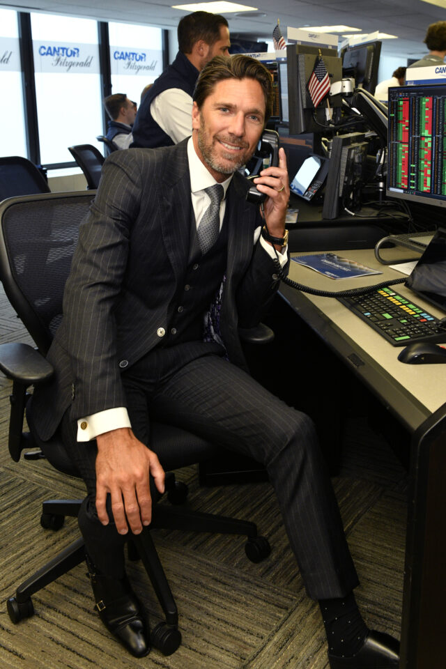 On Monday September 12TH, 2022 Henrik Lundqvist attended the Charity Day 2022 in support of the Henrik Lundqvist Foundation and Cantor Relief Fund. 