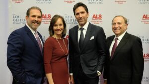 Nestor Cortes honored at Lou Gehrig Legacy Gala